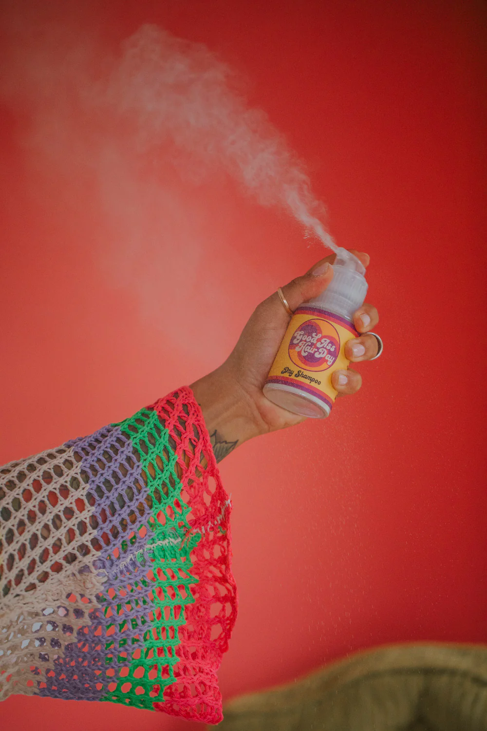 GoodAssHair Day Powder Dry Shampoo, OG, Vanilla, Non-Aerosol, All Natural, Handmade