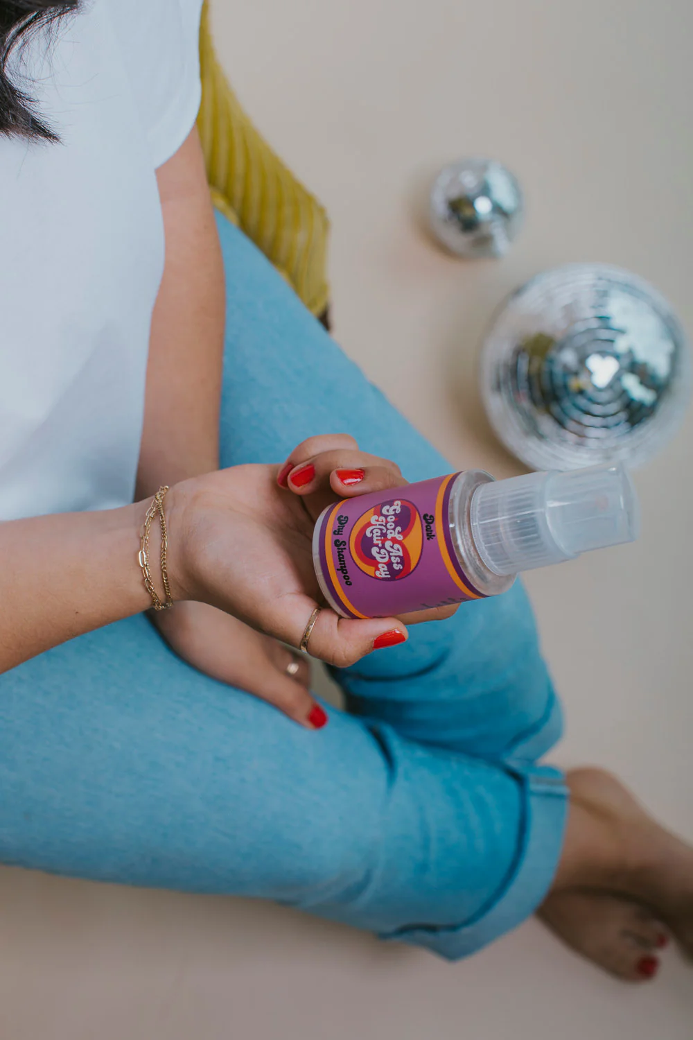 GoodAssHair Day Powder Dry Shampoo, OG, Vanilla, Non-Aerosol, All Natural, Handmade